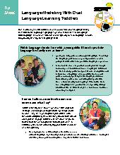 Language Modeling With Dual Language Learning Toddlers