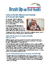 Culturally Responsive Practices to Promote Oral Health for Mixed Ages