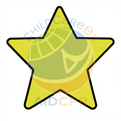 Star shape with bold black border