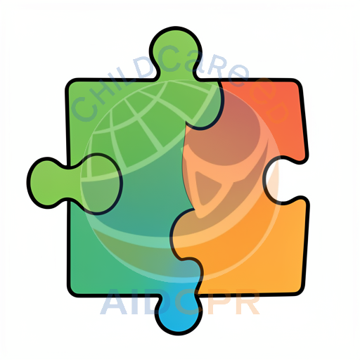 Two puzzle pieces fitting together