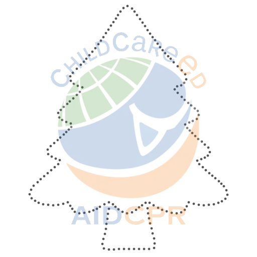 Festive tree with triangular shape and trunk dotted tracing worksheet