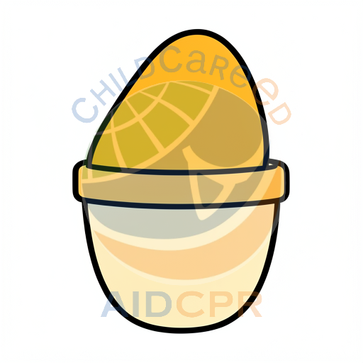 Yellow candy corn with orange wrapper