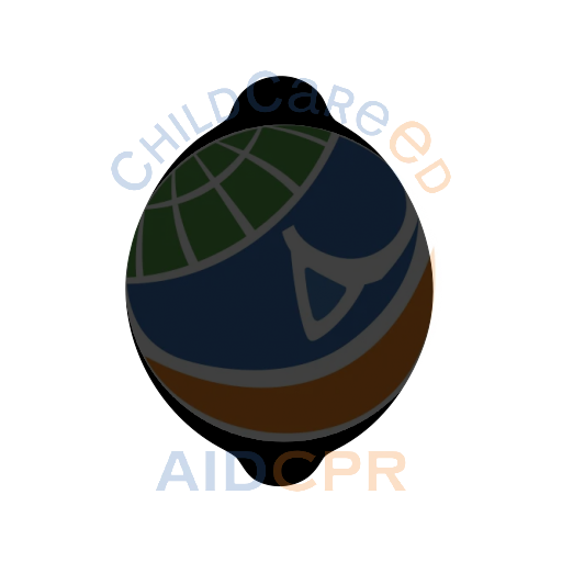 Simple lemon shape for early learning silhouette