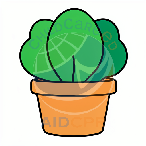 Cactus plant with three rounded sections