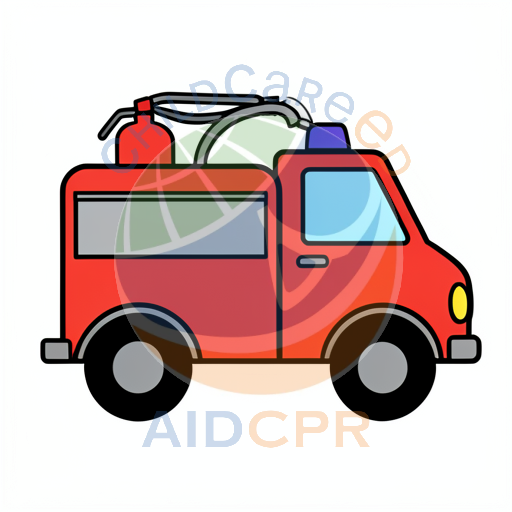 Fire Engine Ready for Emergency Response