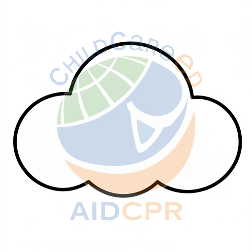 Simple cloud shape for early learning