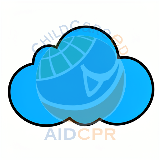 Blue cloud floating in the sky