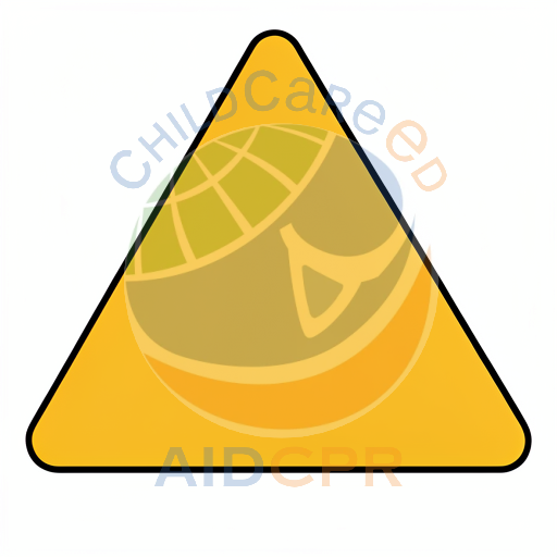 Simple triangle shape for kids