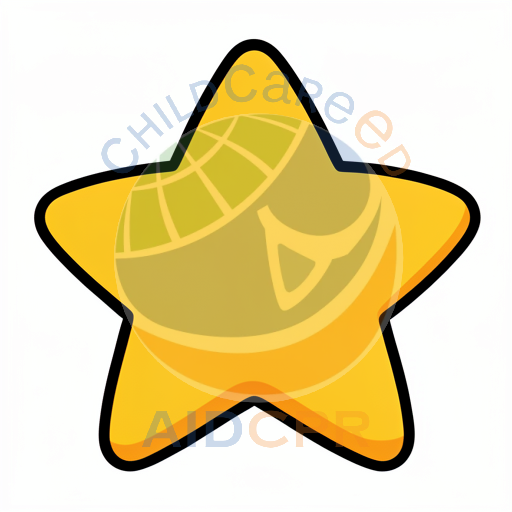 Five-pointed star with orange gradient
