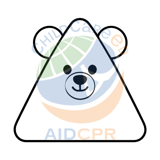 Cute triangular bear with round ears coloring page