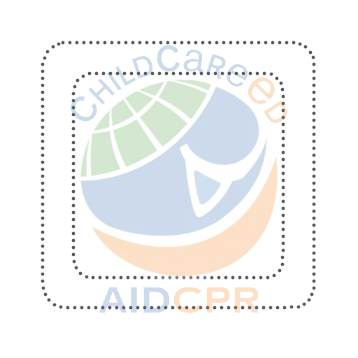 Blue square inside orange border dotted tracing worksheet