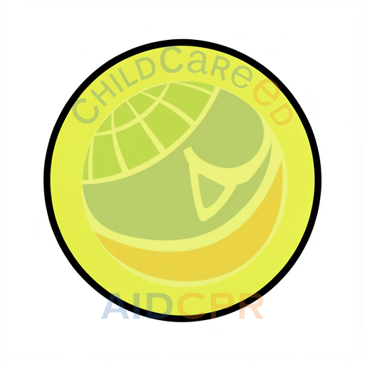 Bright lime circle bordered in bold black