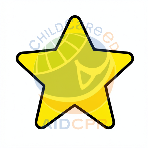 Simple star shape with thick black border