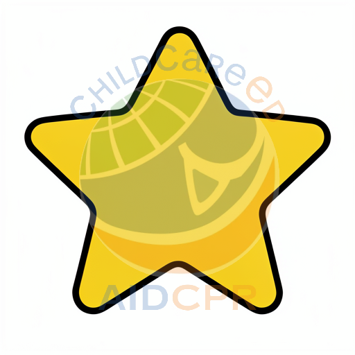 Simple star shape with bold black border