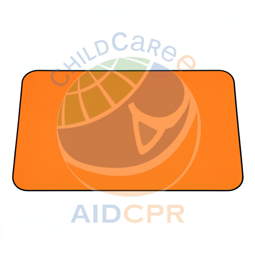 Orange rectangle with rounded corners