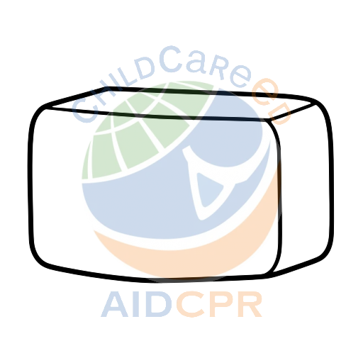 Gray rectangular block with rounded edges coloring page
