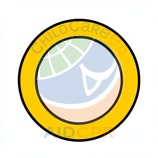 Simple round shape in bright yellow
