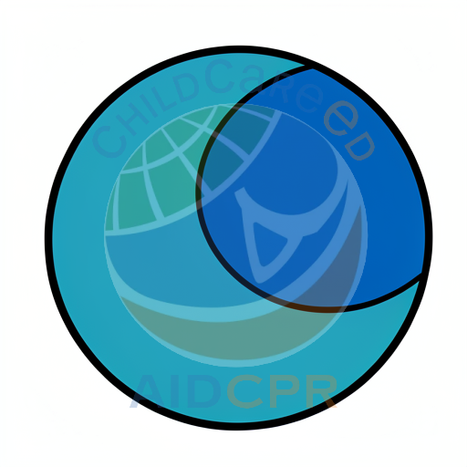 Yellow moon with blue crescent shape - ChildCareEd