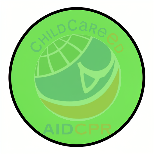 Simple round shape in bright green