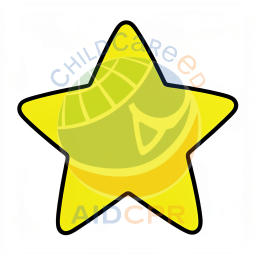 Simple star shape for kids