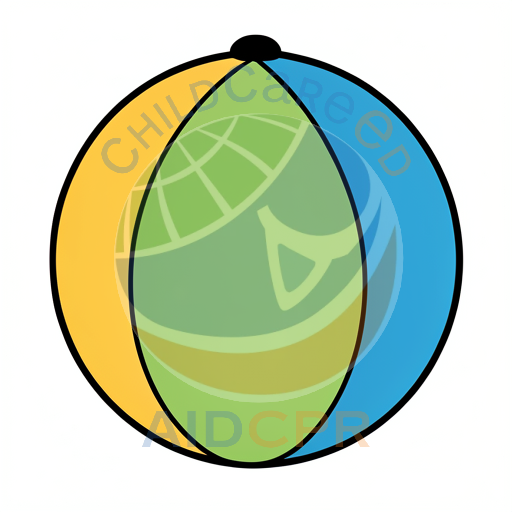 Three colored circles overlapping in a pattern