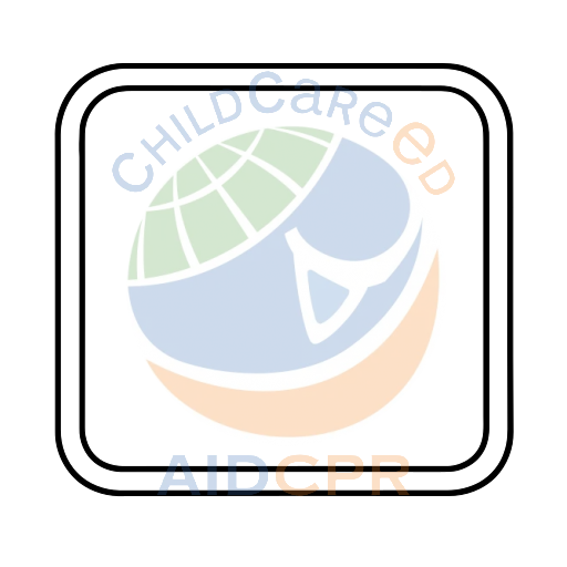 Blue square button with rounded corners coloring page