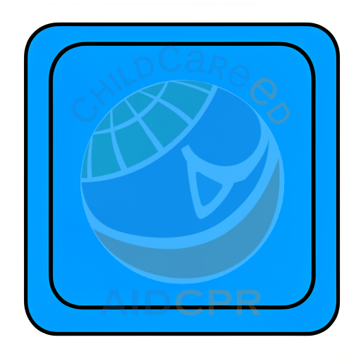 Blue square with black border