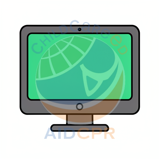Green screen computer for young learners