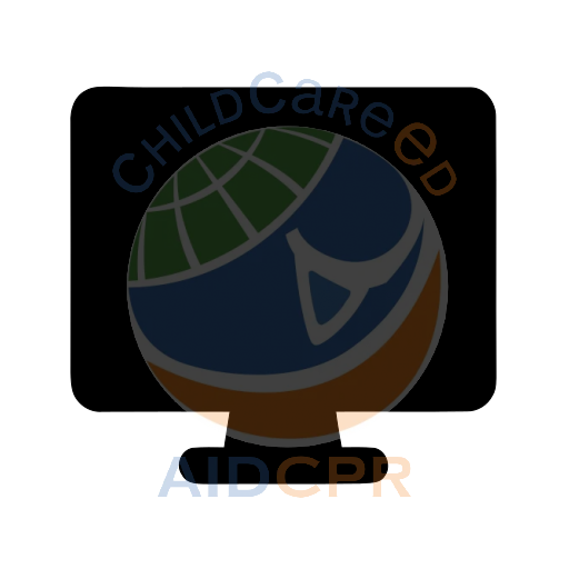 Happy heart smiling on computer screen silhouette - ChildCareEd