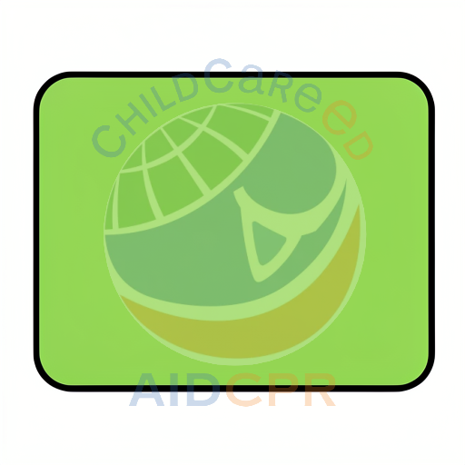 Green rectangle with black border