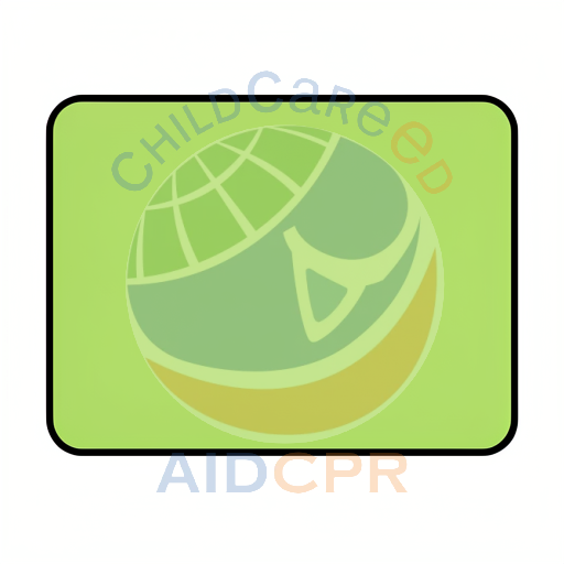 Plain lime-green box with rounded edges