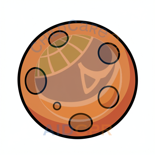 Round cookie with chocolate chunks
