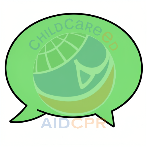 Green speech bubble for talking