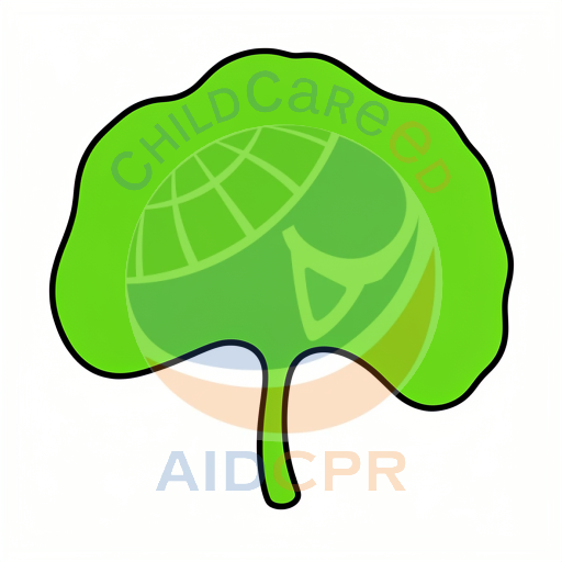 Green tree shape with bold black border