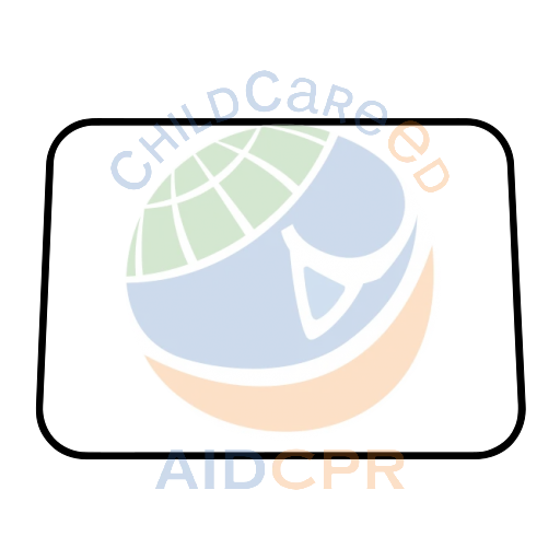 Green rectangle with rounded corners coloring page