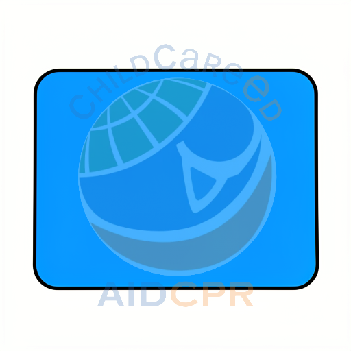 Blue rectangle with black border