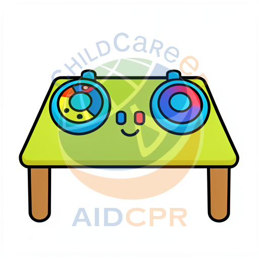 Happy game controller with smiling face