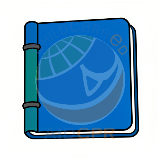 Blue notebook with spiral binding