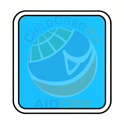 Blue square button with rounded corners