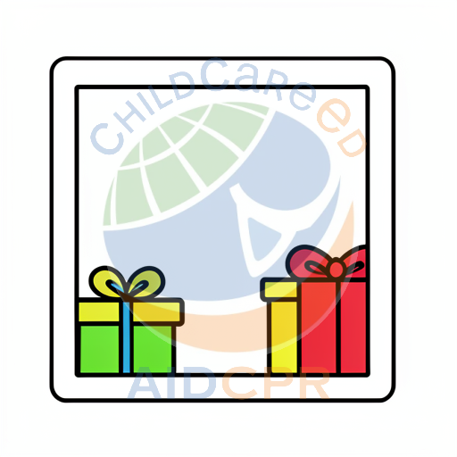 Two colorful gift boxes with bows