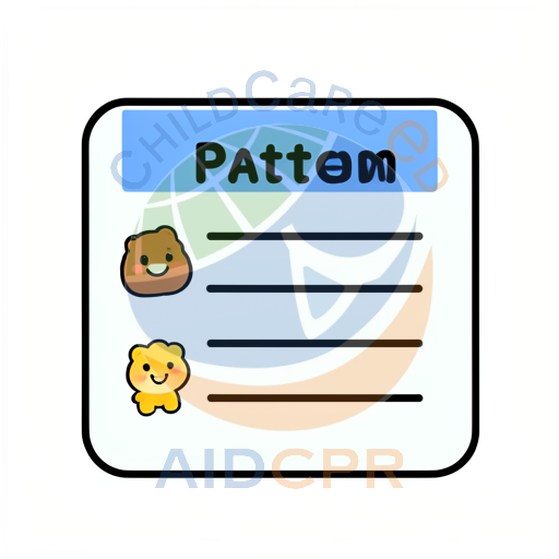 Pattern worksheet with cute animal characters