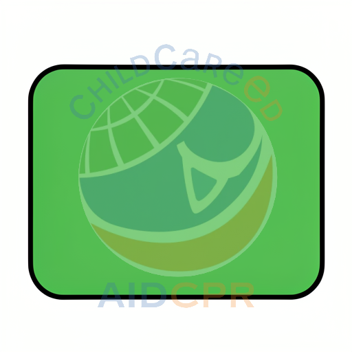 Green rectangle with rounded corners