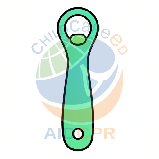 Green vegetable peeler with loop handle