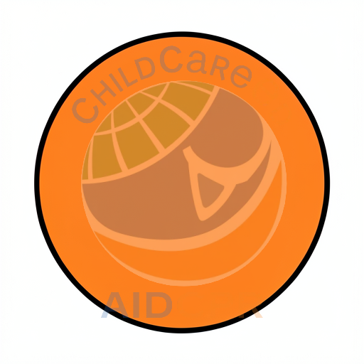 Simple orange shape with bold border