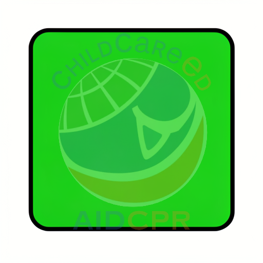 Green square button with rounded corners