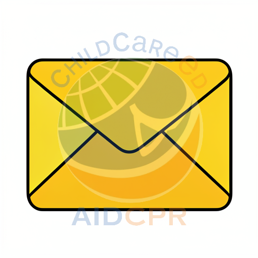 Yellow envelope with flap open