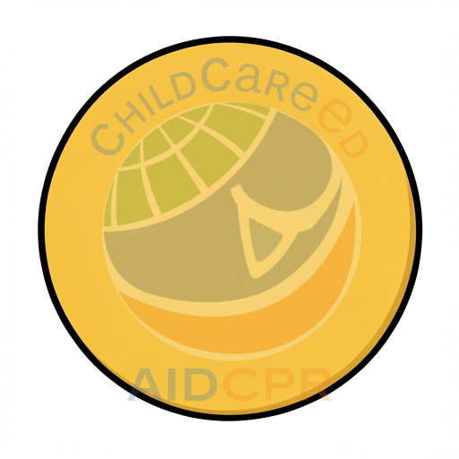 Simple round shape in warm yellow