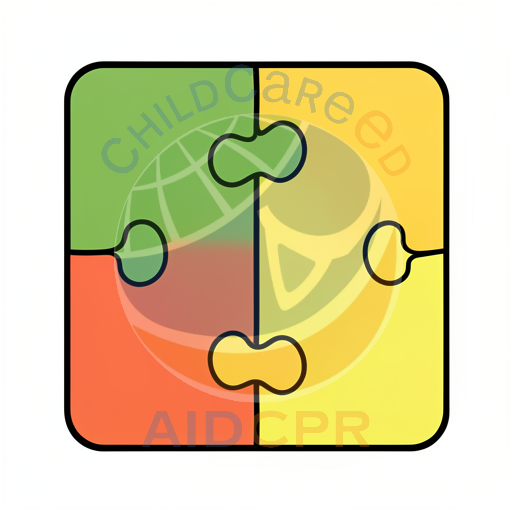 Two puzzle pieces fitting together