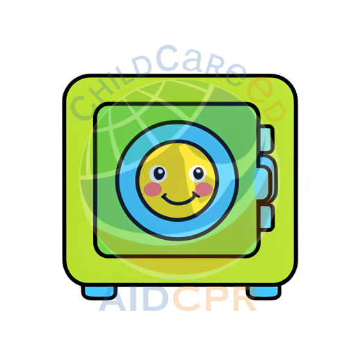 Happy safe with smiling face inside