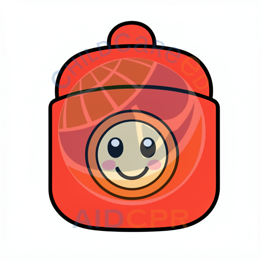 Red camera with smiling face - ChildCareEd